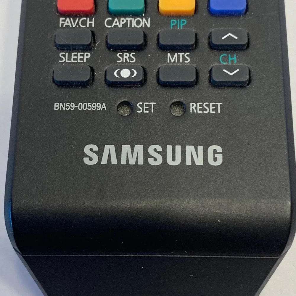 Samsung TV Remote Control BN59-00599A Black Universal AnyNet+ Wiselink Untested